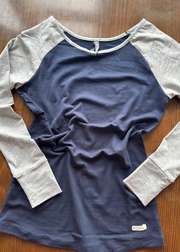 Gri Lacivert Baseball Tshirt - Görsel 2