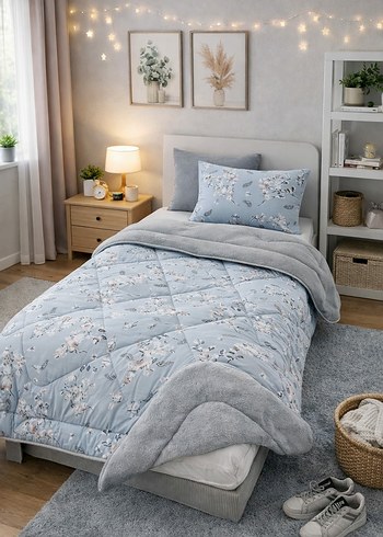 Tek kişilik Welsoft uyku seti 
 1450.Dört parça - Görsel 12