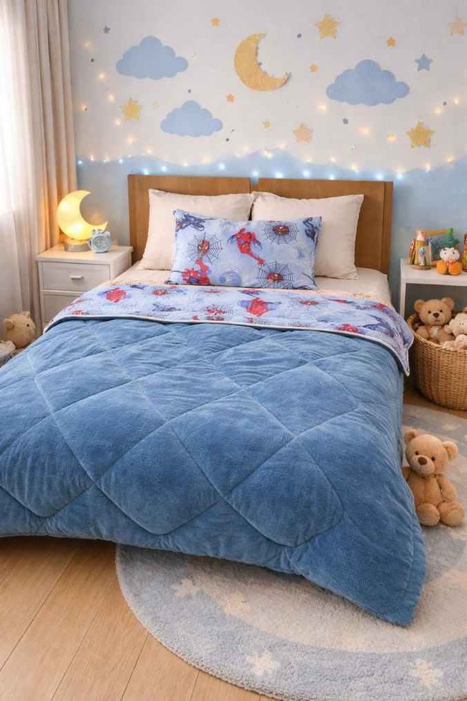 Tek kişilik Welsoft uyku seti 
 1450.Dört parça - Görsel 2