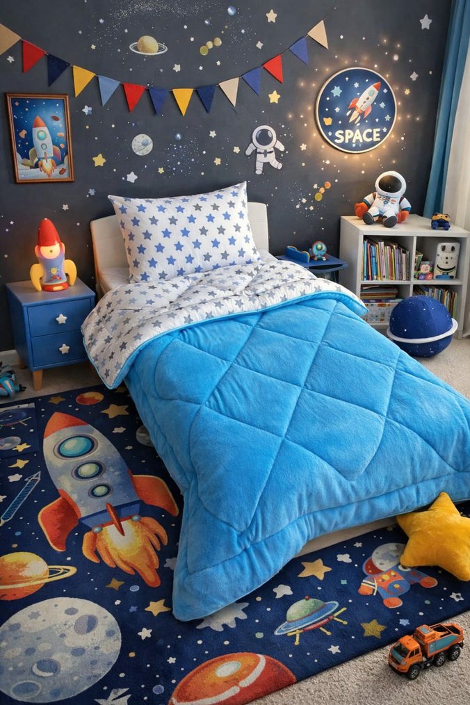 Tek kişilik Welsoft uyku seti 
 1450.Dört parça - Görsel 4