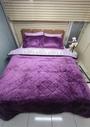 Kadife Yatak örtüsü nevresim çok amaçlı.fiyat 1650 - Görsel 5