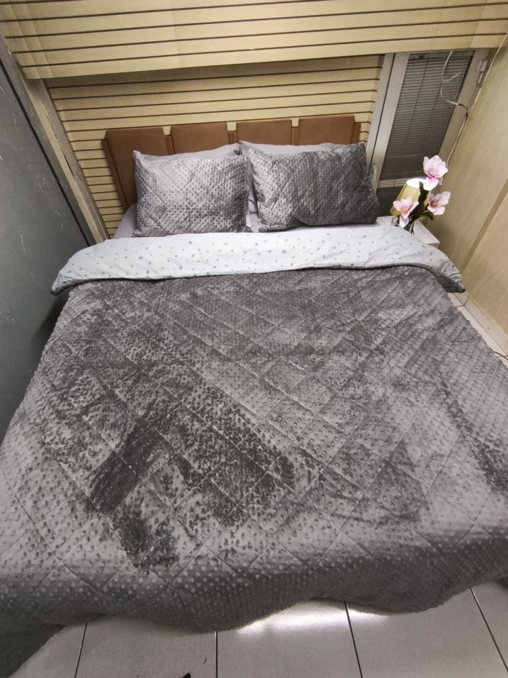 Kadife Yatak örtüsü nevresim çok amaçlı.fiyat 1650 - Görsel 3