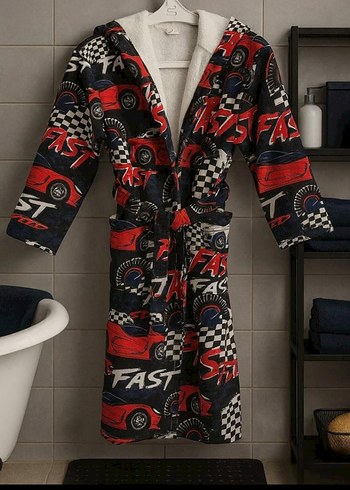 Çocuklar için Renkli Baskılı Bornoz.fiyat 750 - Görsel 2