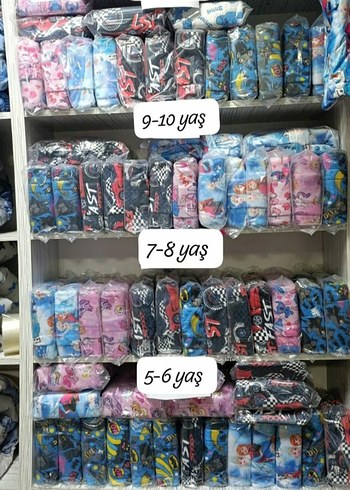 Çocuklar için Renkli Baskılı Bornoz.fiyat 750 - Görsel 3