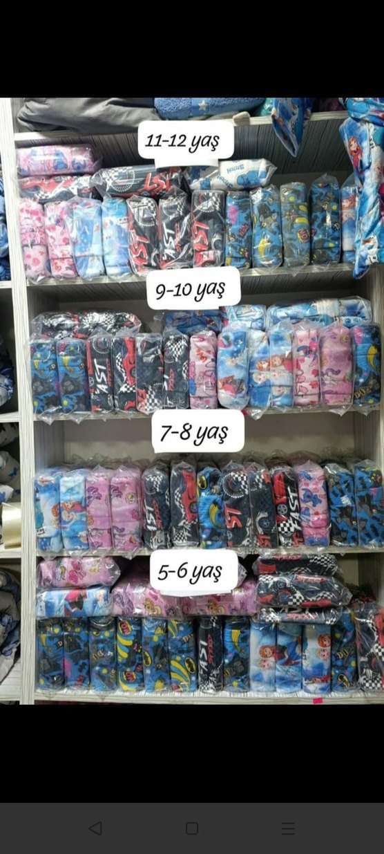 Çocuklar için Renkli Baskılı Bornoz.fiyat 750 - Görsel 3