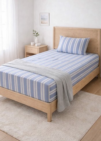 Yüzde yüz pamuklu tek kişilik Çarşaf Seti.650 tl - Görsel 2