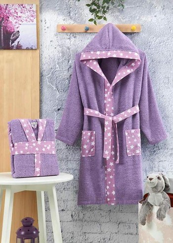 7 ile 14 yaş arası  MEVCUTTUR bornoz  yüzde yüz pamuklu 750 tl - Görsel 4