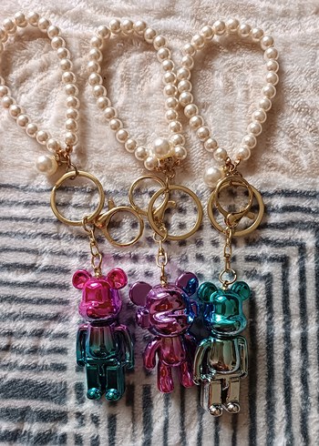 Bohem Püsküllü Kadın Anahtarlık - Görsel 3