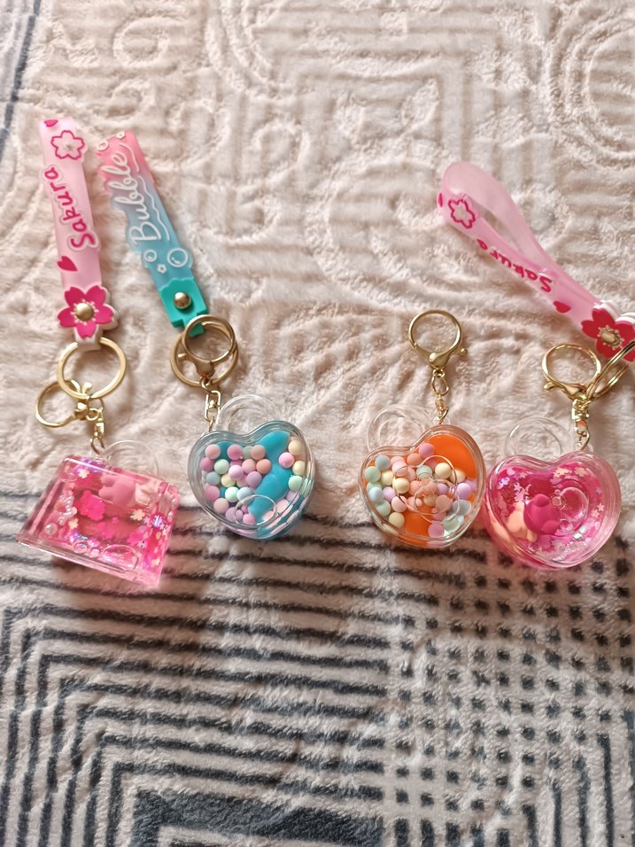 Bohem Püsküllü Kadın Anahtarlık - Görsel 2