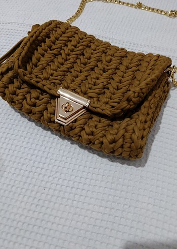 Örgü Bohem Kadın Çanta - Görsel 4