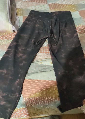 Bohem Tarz Siyah Batik Desenli Uzun Kadın Pantolon - Görsel 2