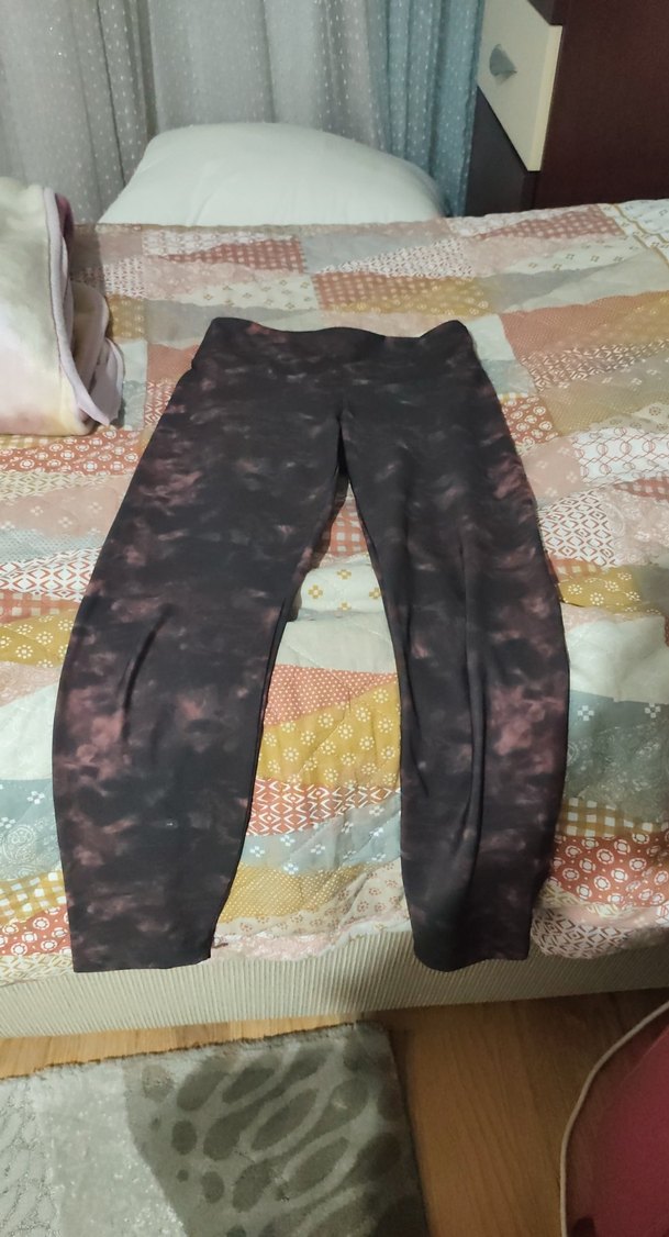 Bohem Tarz Siyah Batik Desenli Uzun Kadın Pantolon - Görsel 3