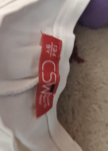 kırmızı pembe desenli şalvar - Görsel 3