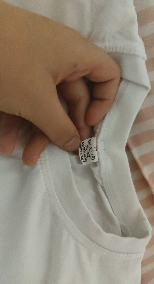 Beyaz Baskılı kız-Erkek Atatürklü tişört - Görsel 2