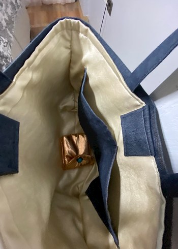 Jean  Kadın Omuz Çantası - Görsel 7