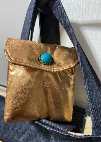 Jean  Kadın Omuz Çantası - Görsel 4