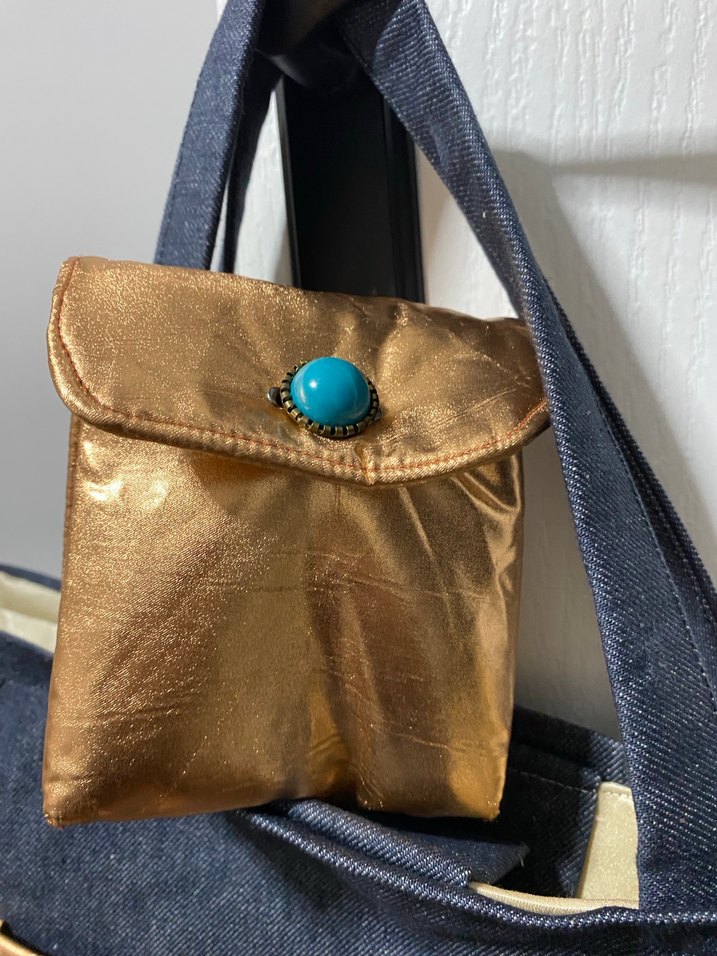 Jean  Kadın Omuz Çantası - Görsel 4