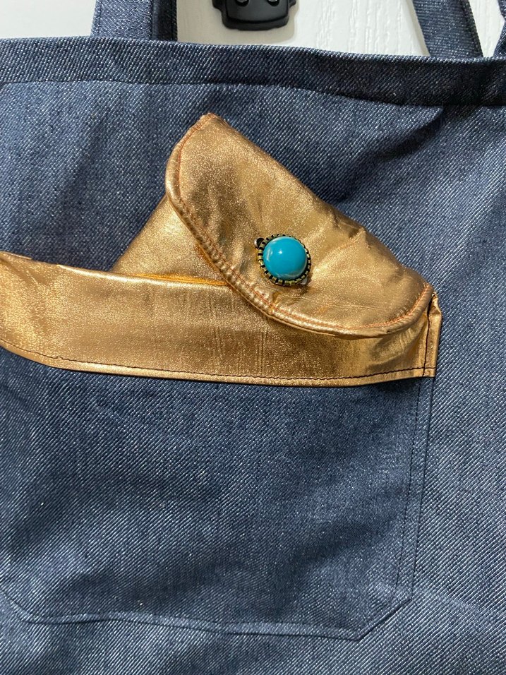 Jean  Kadın Omuz Çantası - Görsel 3