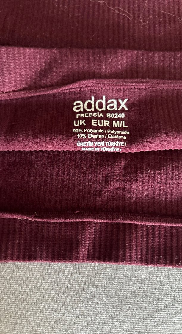 Bordo Straplez Crop - Görsel 3