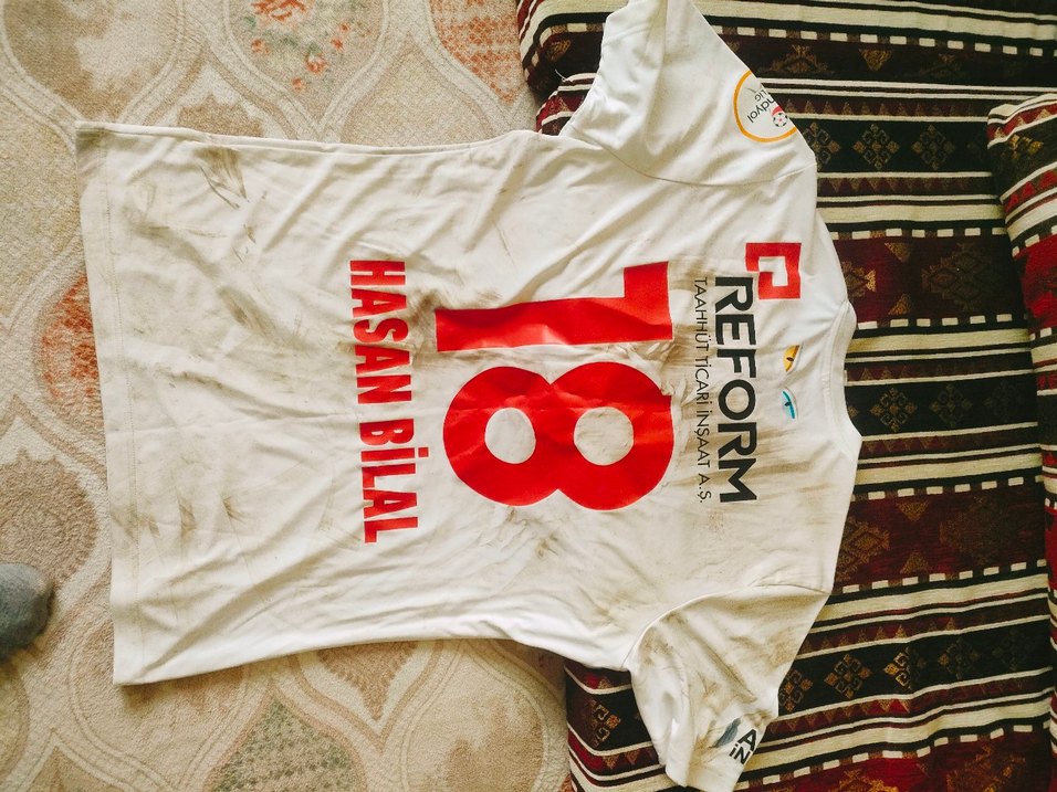 2025-2026 Lisanslı Vanspor Deplasman forması (Hasan BİLAL'in) - Görsel 2