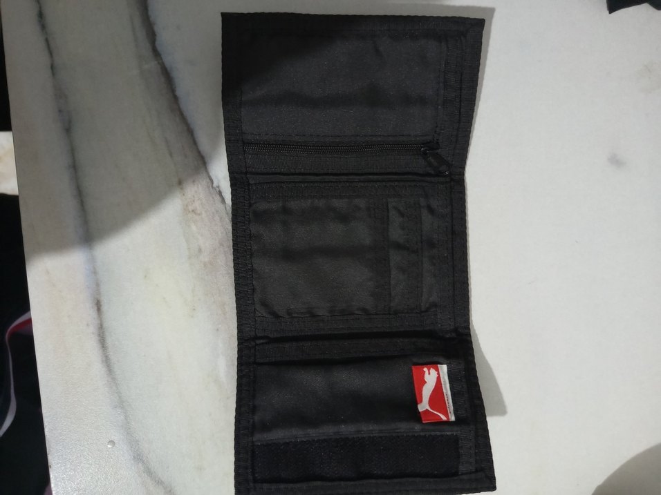 Siyah Puma Baskılı Erkek Cüzdanı - Görsel 3