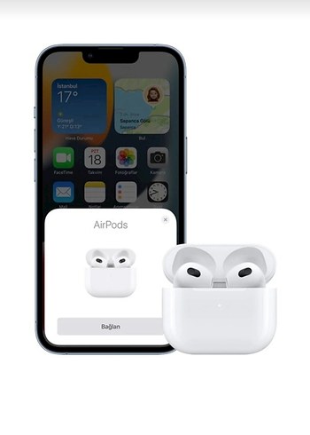 Apple Airppods 3. nesil kablosuz kulaklık - Görsel 6