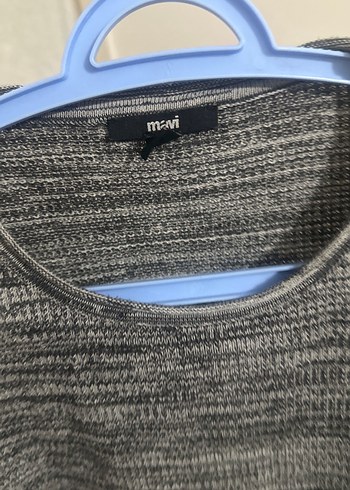 Gri Örgü Erkek Uzun Kollu Kazak - Görsel 3