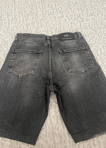İ8 marka erkek füme kot şort - Görsel 3