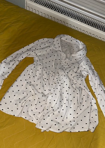 Puantiye Desenli Gömlek kız çocuk - Görsel 2