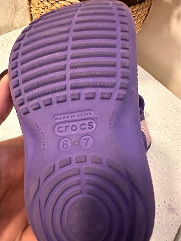 22 Beden mor Renk Crocs terlik