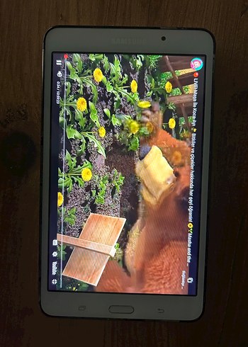 Beyaz Samsung Tablet - Görsel 5