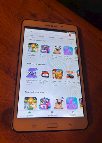 Beyaz Samsung Tablet - Görsel 2