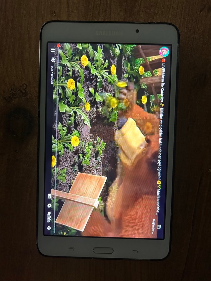 Beyaz Samsung Tablet - Görsel 5