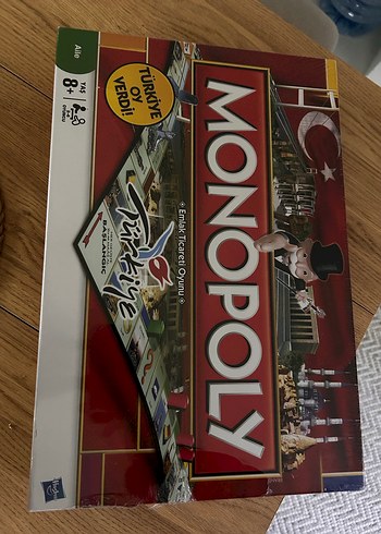 Monopoly Türkiye - Canlı Bordo Masa Oyunu