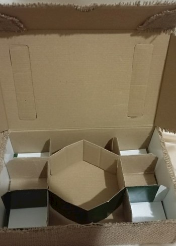 Renkli El Örgüsü Çiçek Anahtarlık ve kutu - Görsel 3