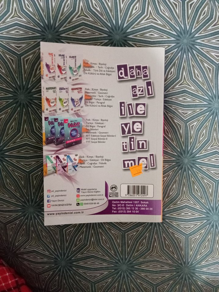 AYT Matematik Konu Anlatımı Kitabı - Görsel 2