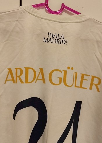 Beyaz Erkek Kısa Kollu Spor Tişört Arda Güler - Görsel 6