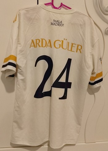 Beyaz Erkek Kısa Kollu Spor Tişört Arda Güler - Görsel 5