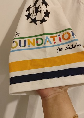 Beyaz Erkek Kısa Kollu Spor Tişört Arda Güler - Görsel 2