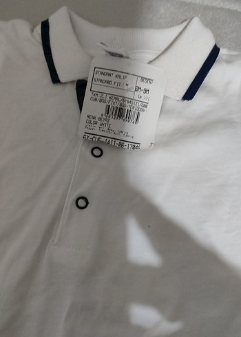 Düğmeli Beyaz Bebek Body - Görsel 2