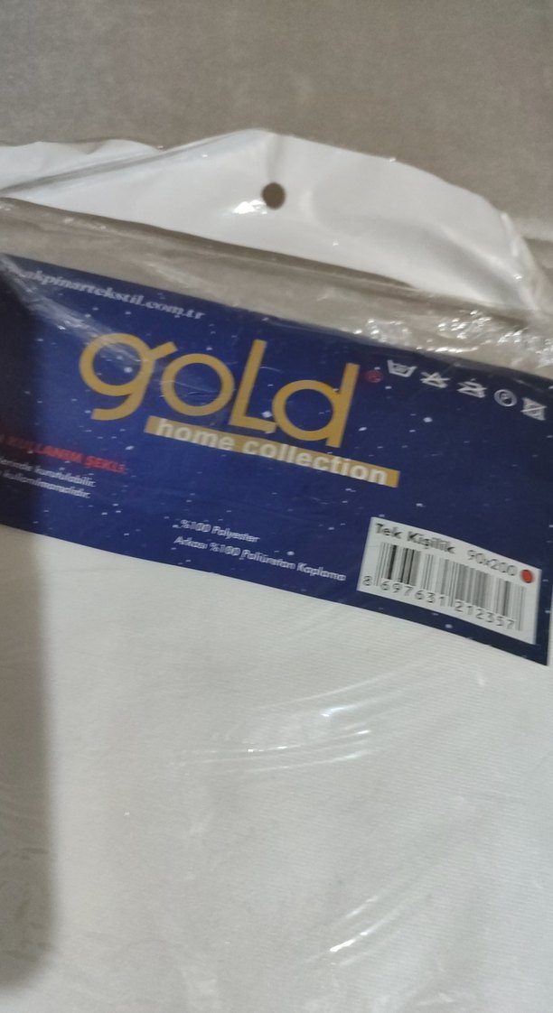 Beyaz Desenli Yatak Koruyucu - Görsel 4