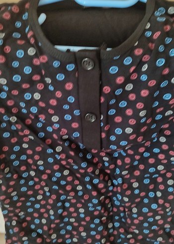 Siyah Desenli Uzun kol erkek pijama takımı sıfır. - Görsel 5