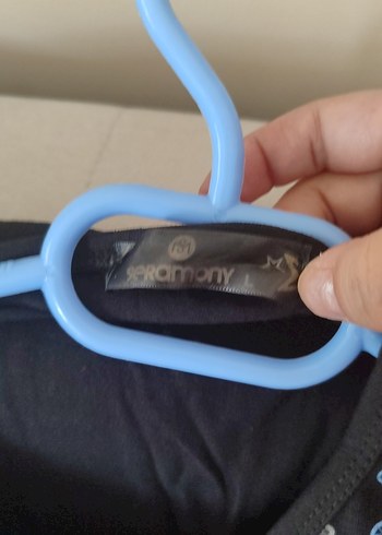 Siyah Desenli Uzun kol erkek pijama takımı sıfır. - Görsel 7