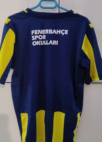 Sarı-Lacivert Çizgili Erkek çocuk Spor Tişörtü - Görsel 5