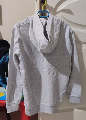 Gri Erkek Çocuk NBA Baskılı Sweatshirt - Görsel 4