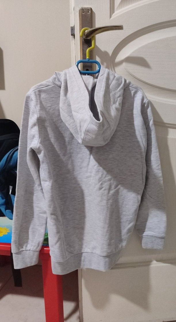 Gri Erkek Çocuk NBA Baskılı Sweatshirt - Görsel 4