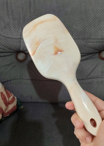 Masajlı Saç Fırçası Beyaz Saplı - Görsel 3