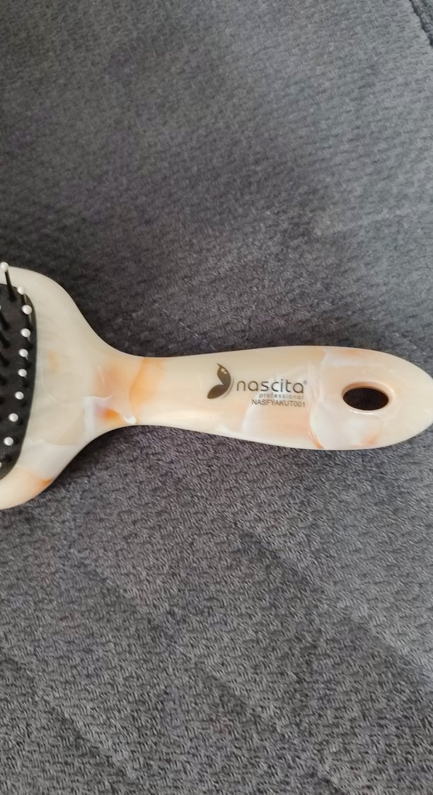 Masajlı Saç Fırçası Beyaz Saplı - Görsel 2