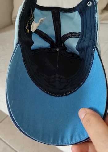 Fenerbahçe yazılı mavı renkli erkek çocuk şapka - Görsel 3