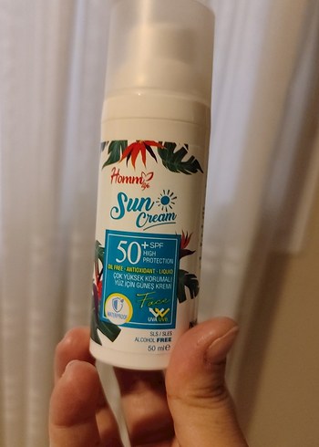 Homm life Cream SPF 50 Güneş Koruyucu Krem - Görsel 2